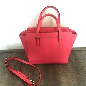 Kate Spade Small Hayden Satchel - HOT Pink